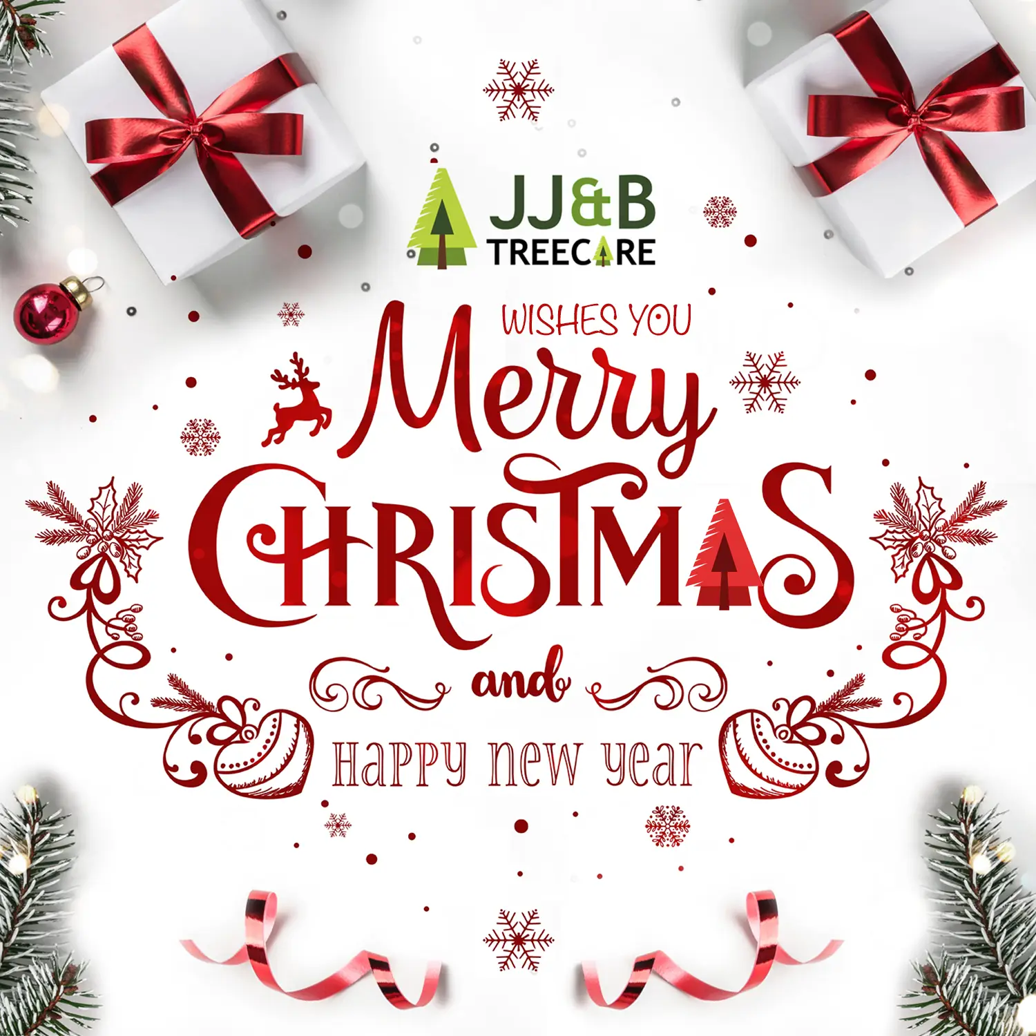 Merry Christmas from JJ&B Tree Care
