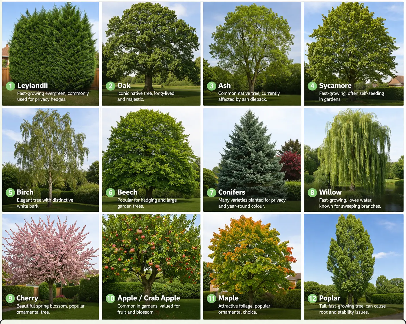 Tree Surgeon Kent Common Garden Trees